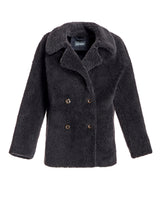 Maximilian Lambswool Peacoat-Maximilian
