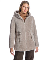 Maximilian Hooded Lambswool Jacket-Maximilian