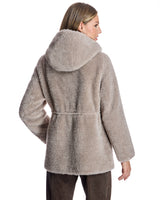 Maximilian Hooded Lambswool Jacket-Maximilian