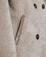 Maximilian Lambswool Midi Peacoat-Maximilian
