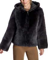 Hooded Toscana Shearling Lamb Jacket-Maximilian