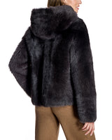 Hooded Toscana Shearling Lamb Jacket-Maximilian