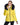Chaqueta acolchada de nailon con capucha con ribete de mapache