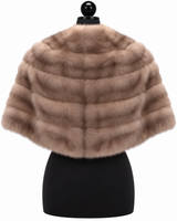 Archive & Vintage Silver Blue Mink Stole