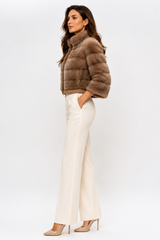 Maximilian Lux Russian Sable Bolero Jacket