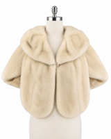Archive & Vintage Cream Mink Stole