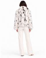 Maximilian 22" Spotted Dyed Section Fox Bolero