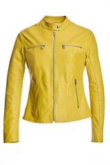 Italian Leather Fitted Jacket / Maximilian