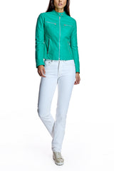 Italian Leather Fitted Jacket / Maximilian