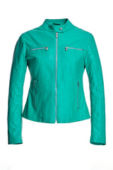 Italian Leather Fitted Jacket / Maximilian