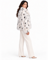 Maximilian 22" Spotted Dyed Section Fox Bolero