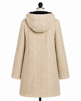 Archive & Vintage Marni Pearl Persian Lamb Coat with hood