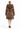 37" Tortora-Dyed Sable Coat with Double Fur Hood