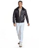 Men's Leather Jacket-Maximilian