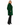 Maximilian 35" Emeral Green Dyed Horizontal Chinchilla Coat