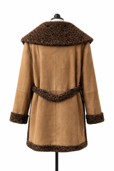Archive & Vintage Reversible Swakara Lamb Coat -34"