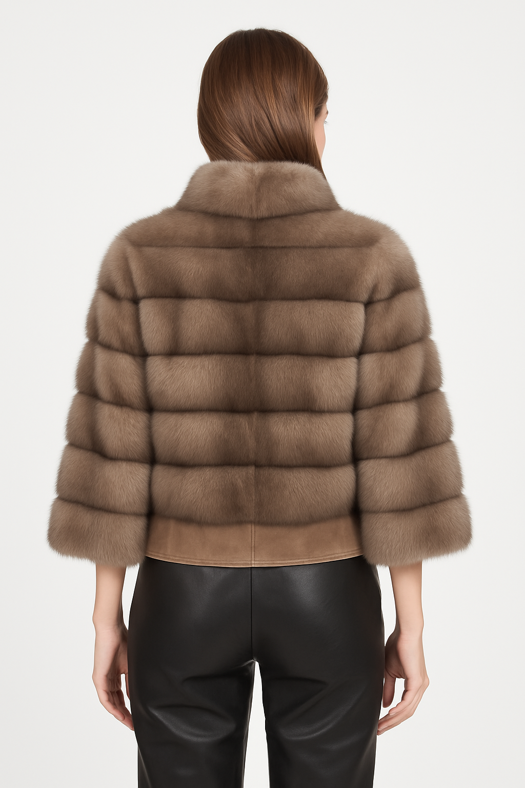 Horizontal Sable Jacket