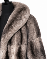 Archive & Vintage Natural Chinchilla 19" Capelet