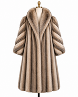 Archive & Vintage 45" Crystal Fox Coat