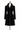 Archive & Vintage Black Dyed Sheared Mink Coat with Grooved Trim-35"