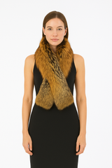 FOX PULL THRU SCARF