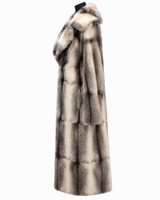 Archive & Vintage Black Cross Mink Reversible Coat