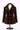 Archive & Vintage Collection Brown Dyed Sheared Mink Fitted Jacket