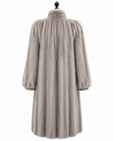 Archive & Vintage 46" Silver Blue Mink Coat