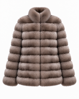Maximilian One-of-a-Kind 26" Seafoam Dyed Russian Sable Jacket