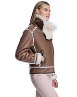 LAMB JACKET WITH TIKRADOR SHEEP COLLAR-Maximilian