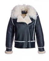 LAMB JACKET WITH TIKRADOR SHEEP COLLAR-Maximilian