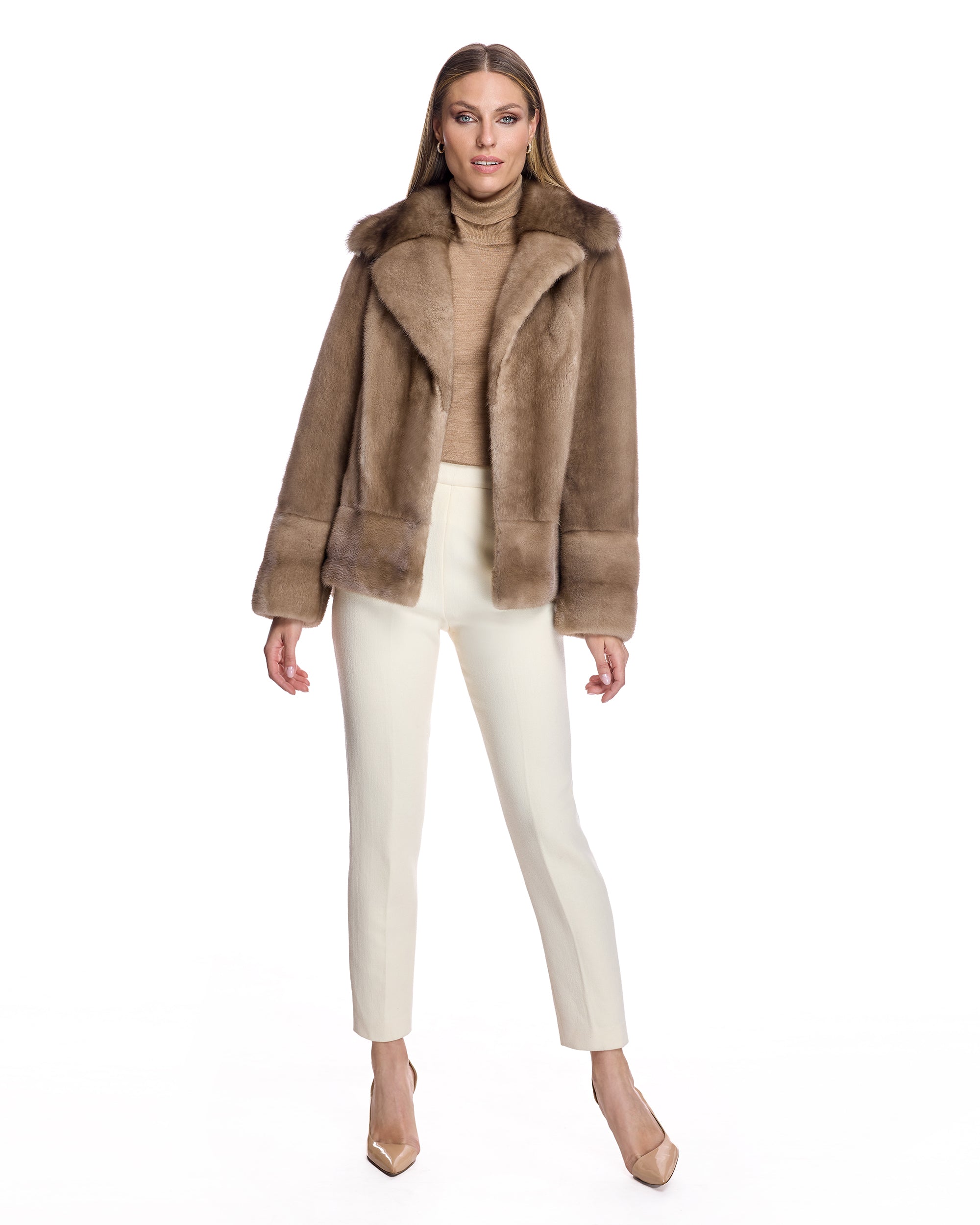 Mink Jacket with Sable Collar