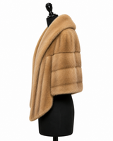 Archive & Vintage 20" Natural Pastel Mink Stole