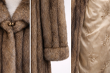 Archive & Vintage Extra Silvery Russian Sable Coat -39"