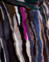 Mink Sections Jacket