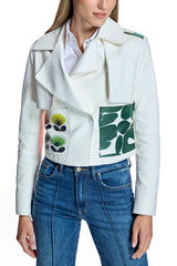 Maximilian Patchwork Leather Jacket -20"