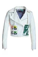 Maximilian Patchwork Leather Jacket -20"