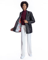 Leather Blazer