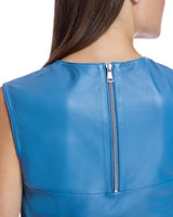 Leather Sleeveless Shirt