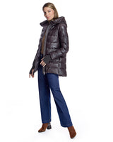 Down-filled Leather Jacket-Maximilian