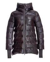 Down-filled Leather Jacket-Maximilian