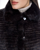 Sable Sections Reversible Coat