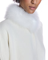 Cashmere Kimono with Cashmere Goat Trim-Maximilian