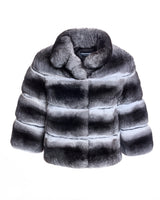 Maximilian Lux 19" Chinchilla Fur Bolero