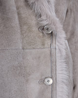 Julia & Stella by Maximilian Reversible Shearling Jacket-Maximilian
