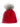 Cashmere Hat with Fox Pom-Maximilian