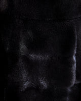 Mink Jacket with Horizontal Hem