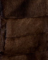 Mink Jacket with Horizontal Hem