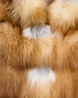 Collarless Fox Jacket