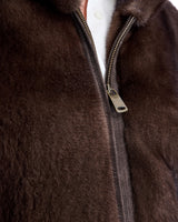 Hooded Mink Jacket